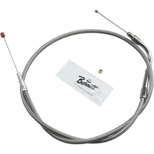 Barnett Stainless Steel Throttle Cable for '96 - '06 Xlh 1200 S | 400-96SC-DS