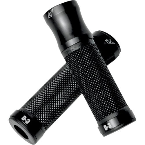 Driven Racing Black/Black 1" D3 Grip | D3BK2