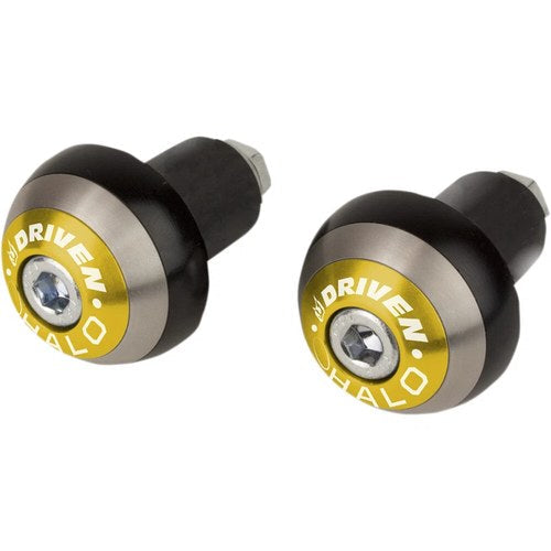 Driven Racing Gold Halo Bar End | DHBEW-GD