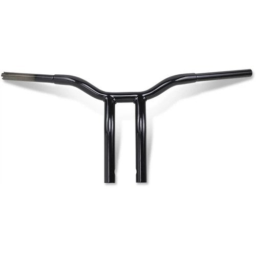 LA Choppers Black 12" One Piece Bent Kage Fighter Handlebar | LA-7338-12B