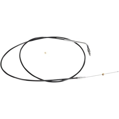 LA Choppers 12" - 14" Black Throttle Cable for '96 - '07 FL | LA-8005TH13B