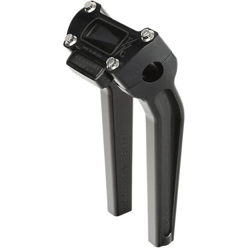 Thrashin Supply Co 9-1/2" Pullback Handlebar Riser w/Gauge Cut Out | TSC-9500-1