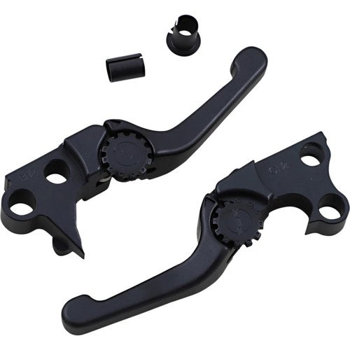 Powerstands Racing Black Anthem Shorty Lever Set | 12-01651-22