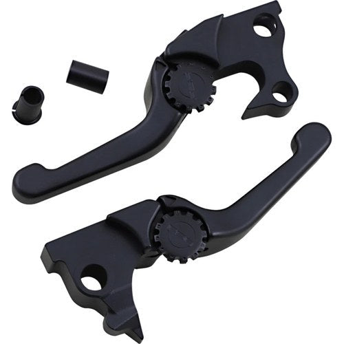 Powerstands Racing Black Anthem Shorty Lever Set | 12-01655-22