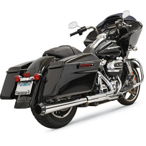 Bassani Xhaust 2:1 Muffler - Chrome - Megaphone | 1F17R
