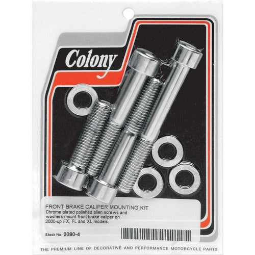 Colony Bolt Kit Front Caliper 00-07 | 2080-4