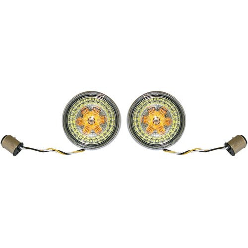 Custom Dynamics Bullet Turn Signal, 1157, Chrome, Smoke Lens | PB-BB-AW-1157CS