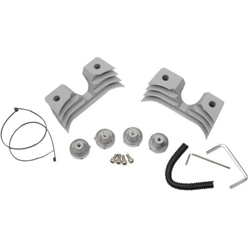 Drag Specialties Spark Plug Cover Silver 04-17 Sportster | 63425S4