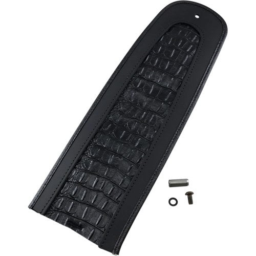 Drag Specialties Fender Skin - Embossed Faux Gator Leather Center | 1405-0154