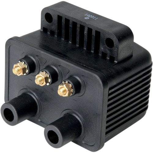 Drag Specialties Single-Fire Ignition Coil - Harley Davidson - Black | 10-2002