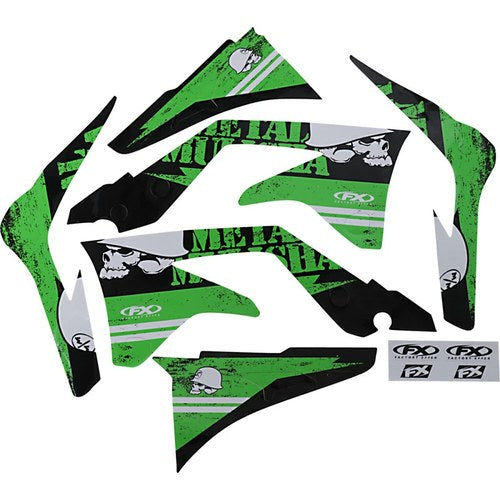 Factory Effex Metal Mulisha Graphic Kit - Kawasaki | 23-11132