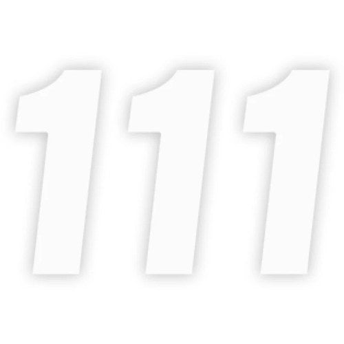 Factory Effex FX Factory Number 1 - White - 6" | 08-90051