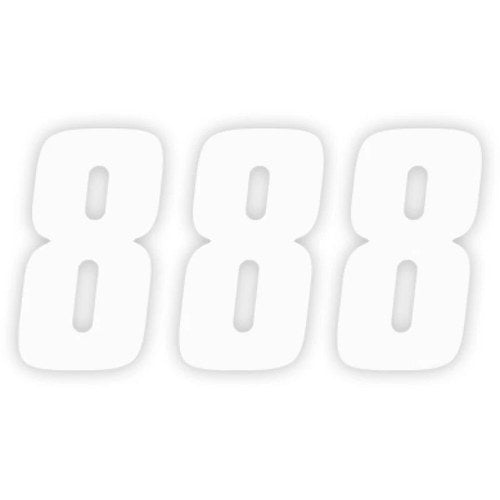 Factory Effex FX Factory Number 8 - White - 7" | 08-90098