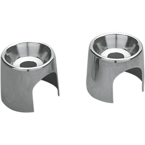 Drag Specialties Upper Shock Bolt/Stud Cover - Chrome - 70-86 FX/FL | 243026-BC2