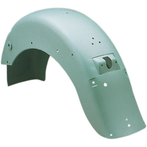 Drag Specialties Smooth Rear Fender w/Taillight/Turn Signal Mount 72522B-PB-LB2