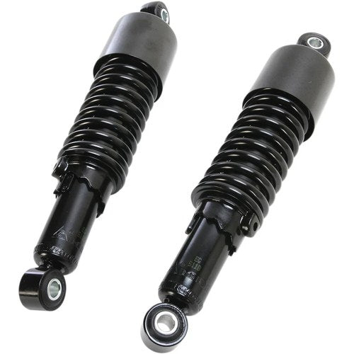 Emgo Custom Shorty Shocks w/Shroud - Black - Eye Lowering | 17-05693B