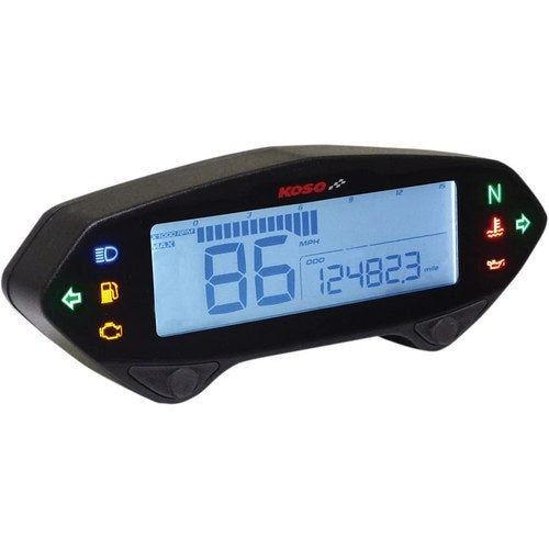 Koso DB-01RN Multi-Function Meter - 4.72" L x 0.78" W x 1.81" H | BA041000