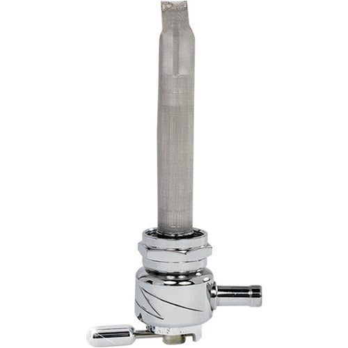 Pingel Fuel Valve - Lightning Chrome - 22mm - Round | 4311-CL
