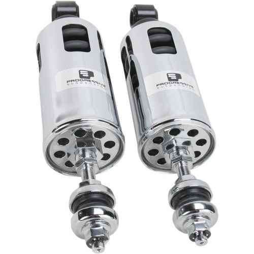 Progressive Suspension 422 Adjustable Shocks - Chrome - Heavy-Duty | 422-4002C