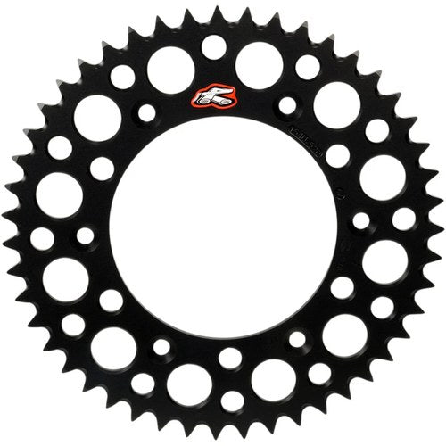 Renthal Sprocket - Honda - Black - 48-Tooth | 154U-520-48GRBK