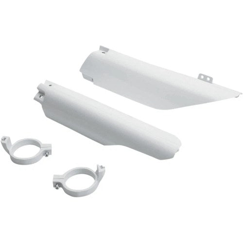 UFO Fork Cover - White - Suz - '04-'05 | SU03998-041