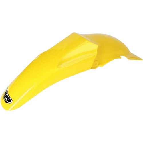 UFO MX Rear Fender - RM Yellow - '96-'00 RM125/250 | SU02957101