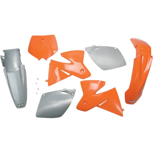 UFO Body Kit - Orange/White - KTM2T/4T - '00 | KTKIT500-999