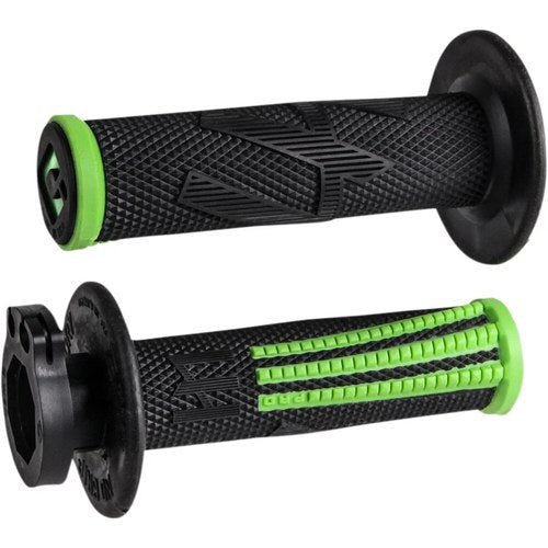 Odi Green/Black Emig Pro V2 Grips | H36EPBN