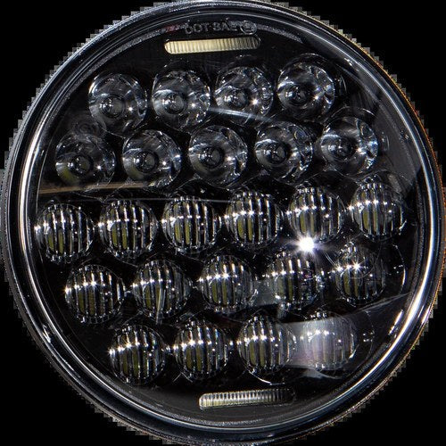 Harddrive Led Headlight 5.75" 75W Black 3500/2000 Lumens | 820-0364