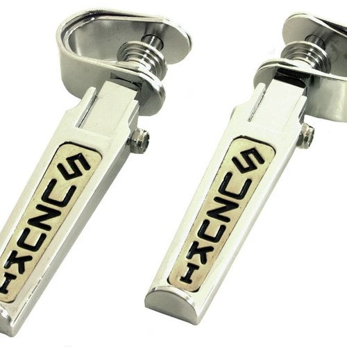Emgo Designer Highway Footpeg Set with Clamp Set, Sfor uzuki | 50-85403