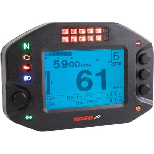 Koso Rs-2 Multifunction Meter And Data Recorder | BA073000