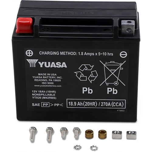 Yuasa Agm Battery - YTX20 | YUAM42RBS