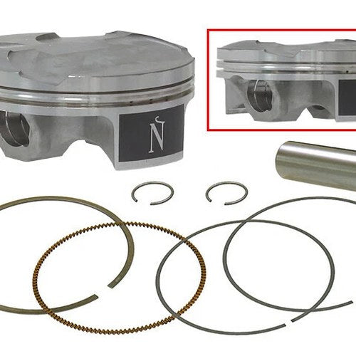 Namura Piston Kit, 0.02mm Oversized to 76.82mm, 13.5:1 Compression | FX-10042-C