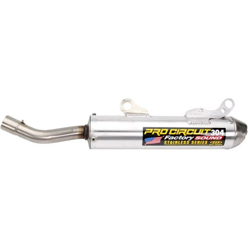 Pro Circuit 304 Factory Sound Silencer (Aluminum; Brushed) SH02250-SE