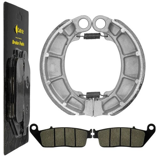 Front Brake Pads & Rear Brake Shoes for Honda VT600 Shadow 600 1993-2000