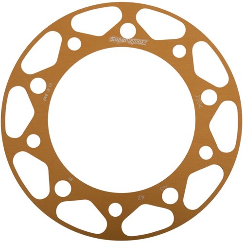 Supersprox Rear Edge Sprocket Color Disk Alu 42T-525 Gold | RACD1304-42-GLD