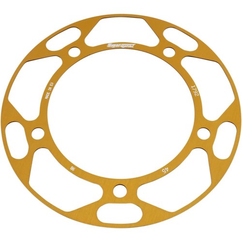 Supersprox Rear Edge Sprocket Color Disk Alu 45T-525 Gold | RACD1792-45-GLD