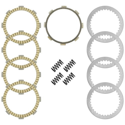 Clutch Friction Steel Plates Springs Kit for Kawasaki KLX140 KLX140L 2011-2022