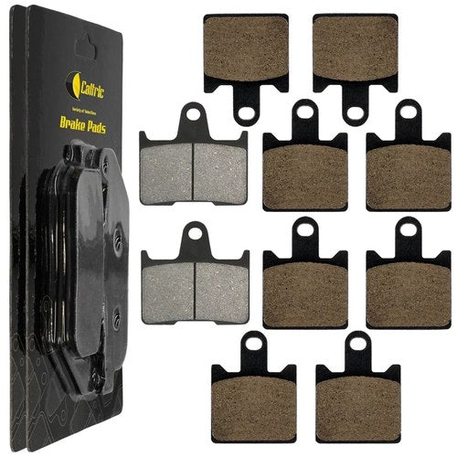 Front & Rear Brake Pads for Kawasaki ZX14 Ninja ZX-14 ZX1400 ZZR1400 2006-2011
