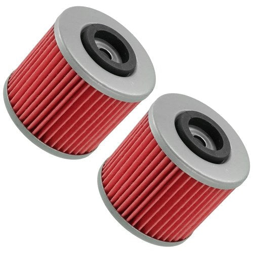 Oil Filter for Yamaha XVS650 V-Star 650 Custom 1998-2016 2-Pack