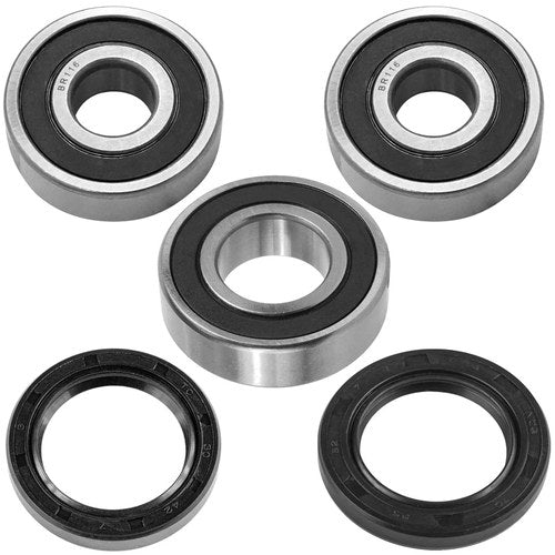 Rear Wheel Ball Bearings Seals Kit for Kawasaki VN800 Vulcan 800 1995-2005