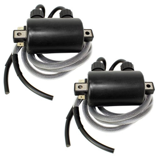 2-Pack Double Line Ignition Coil for Kawasaki VN1500 Vulcan 1500 1996-1999