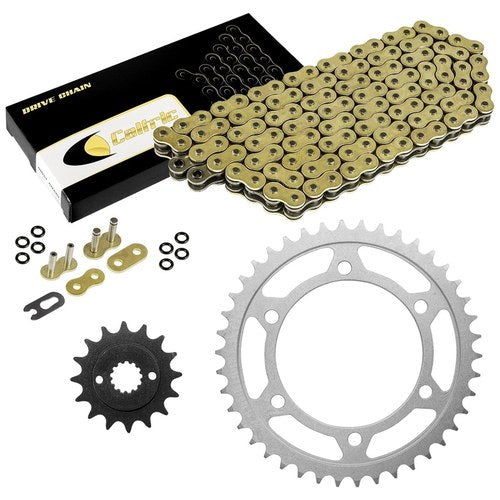 Golden O-Ring Drive Chain & Sprocket Kit for Kawasaki EN500C Vulcan 500 96-05