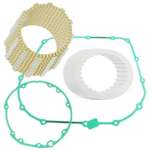 Clutch Friction Plates W/Gasket Kit for Honda VT1100C2 Shadow Sabre 1100 00-07