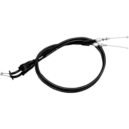 Motion Pro Black Vinyl Push/Pull Throttle Cable Set (10-0111)