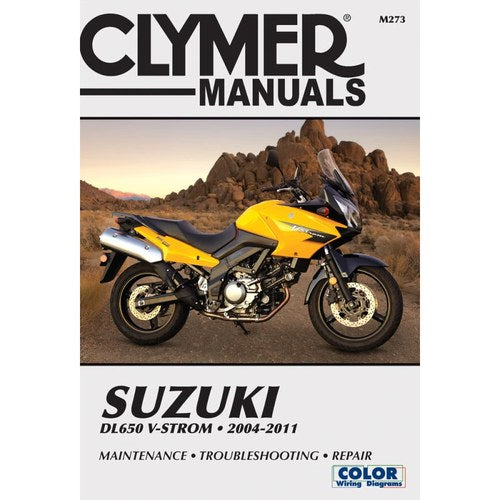 Clymer Physical Book for Suzuki DL650 V-Strom (2004-2011) | M273