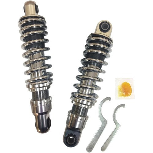 Drag Specialties Premium Shock Absorbers | Chrome | 10.5" | C160148