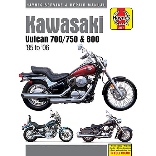 Haynes Repair Manual - Kawasaki Vulcan 700 750 800 Classic Drifter