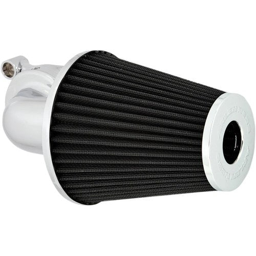 Arlen Ness - 81-006 - Monster Sucker Air Cleaner Kit with No Cover, Chrome