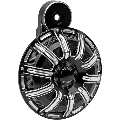 Arlen Ness - 70-250 - Horn Cover, 10-Gauge - Black